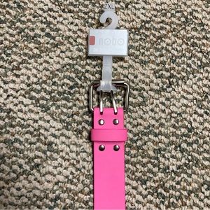 5/$15 NWT No Boundaries Bright Pink Belt 2X